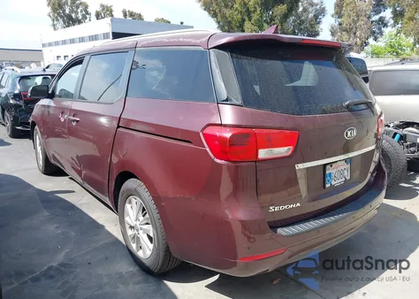 2016 Kia Sedona Lx from USA, damaged, VIN KNDMB5C14G6095196